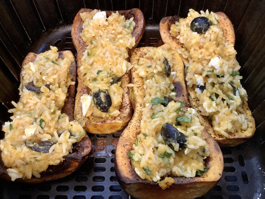 Terra Powders Twice Baked Gluten-Free Butternut Squash In The Air Fryer