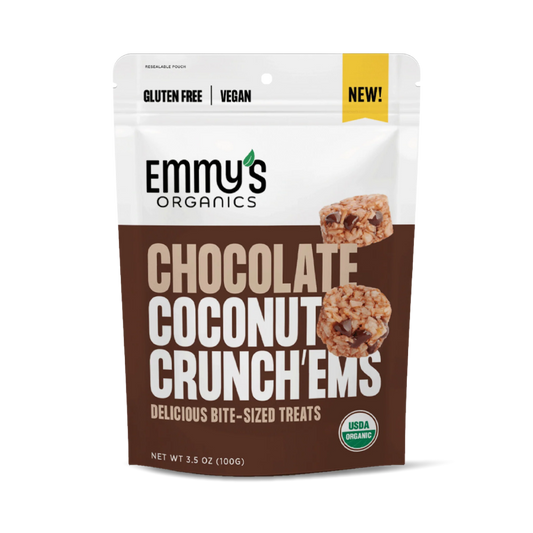 Emmy's Organics Coconut Crunch'Ems Chocolate 3.5oz