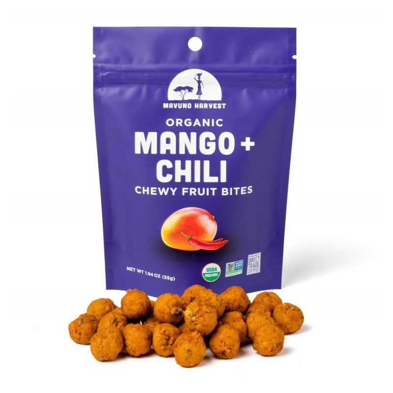 Mavuno Harvest Organic Mango Chili Chewy Fruit Bites 1.94oz