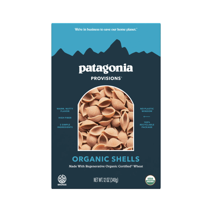 Patagonia Provisions Organic Pasta Shells 12oz