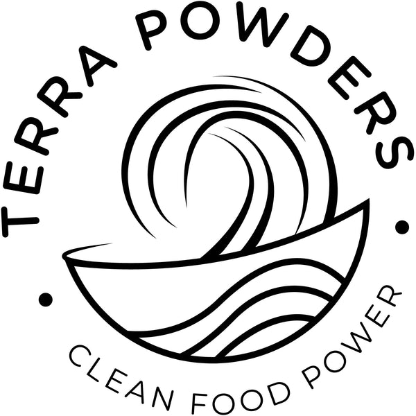 Clean Food Power Logo Checkout from Terra Powders