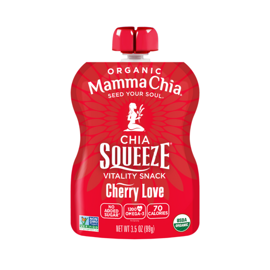 Mamma Chia Organic Chia Squeeze Cherry Love 3.5oz