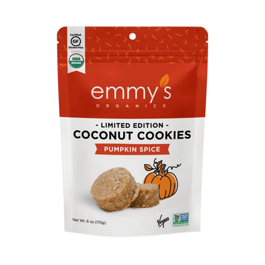 Emmy's Organics Limited Edition Cookies Pumpkin Spice 6oz