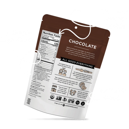 Chocolate Emmy's Organics Coconut Crunch'Ems 5 Simple Ingredients And Nutrition Facts