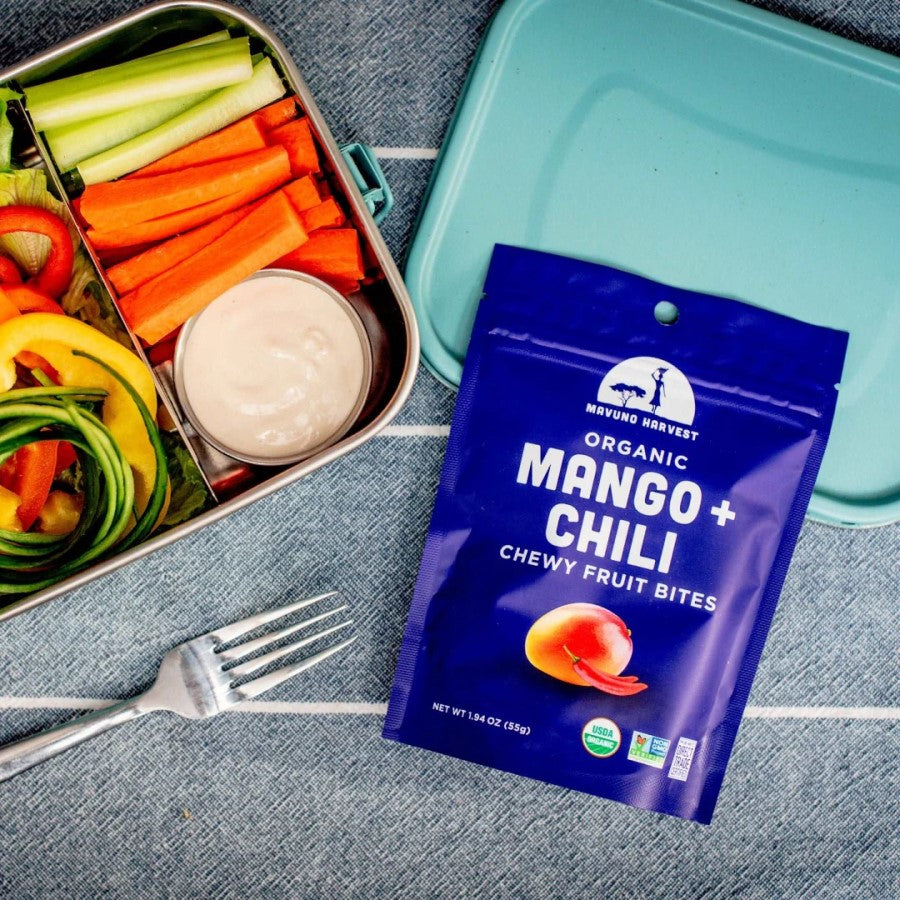 Healthy Packed Lunch Idea Include Chewy Fruit Bites Mango Chili Mavuno Harvest