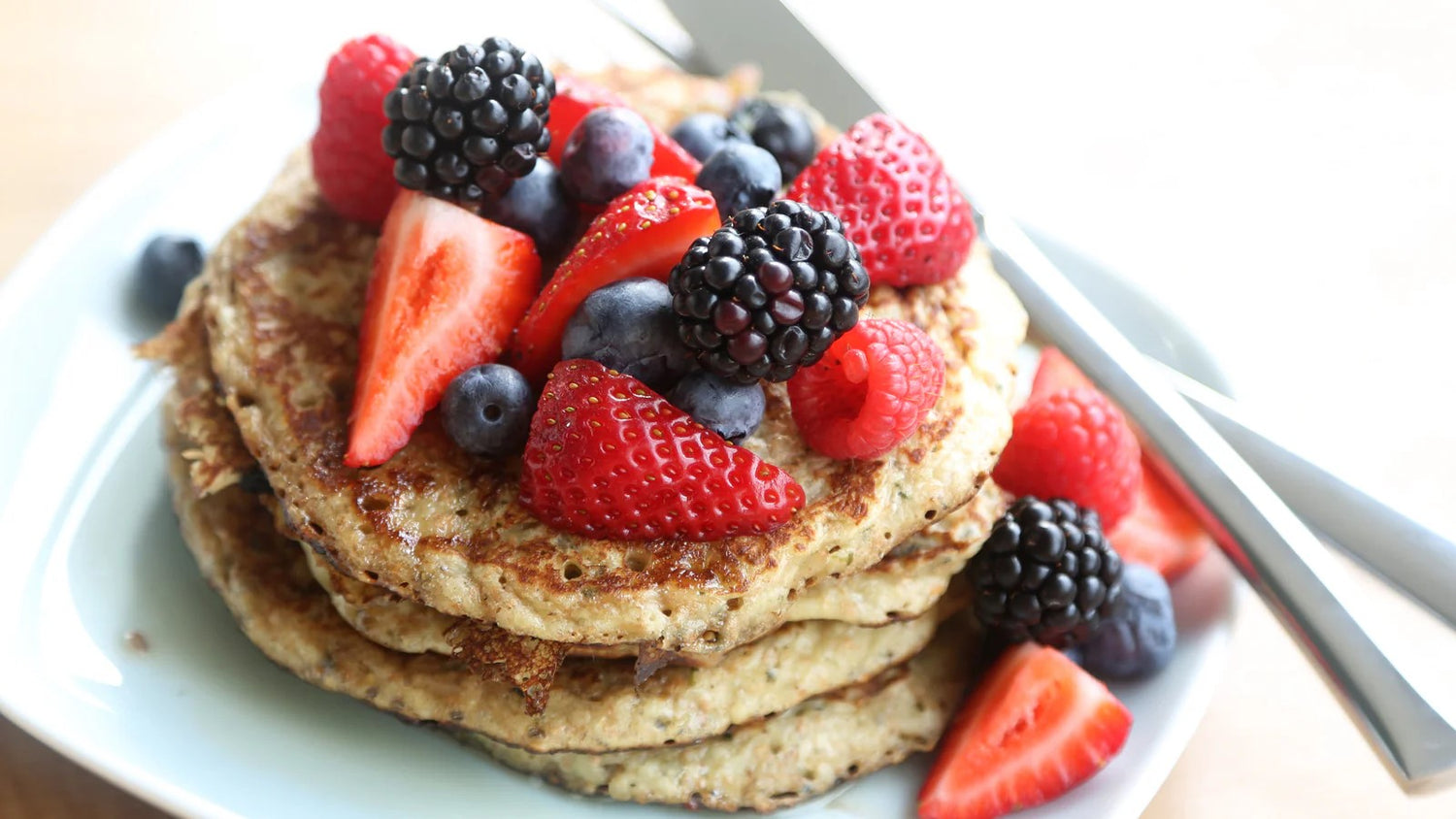 Hemp Seed Oil Manitoba Harvest Recipe Hemp Pancakes Topped With Fresh Berries