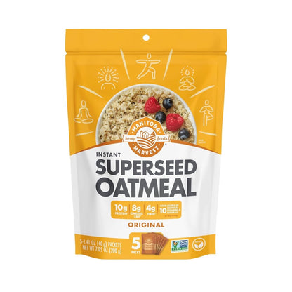 Manitoba Harvest Non-GMO Instant Superseed Oatmeal Original
