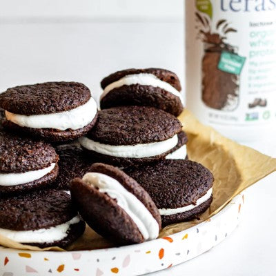 Lactose Free Whoopie Pies Recipe Using Simply Teras Chocolate Whey Powder