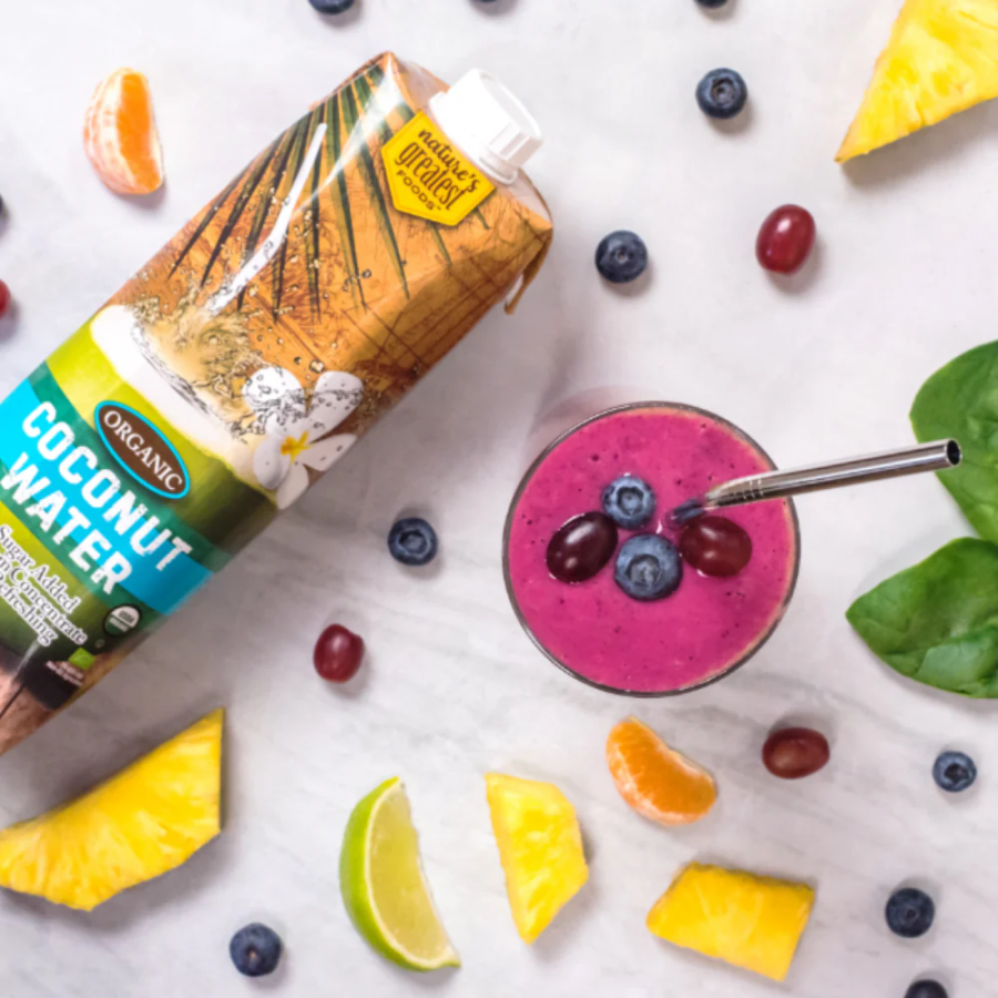 Summer Smoothies Made With Organic Coconut Water Nature's Greatest Foods