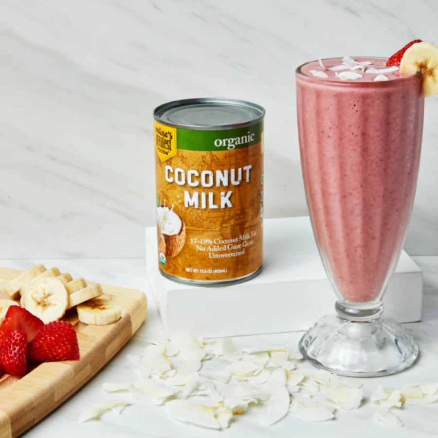 Organic Unsweetened Canned Coconut Milk Is The Perfect Smoothie And Healthy Shake Ingredient Natures Greatest Foods