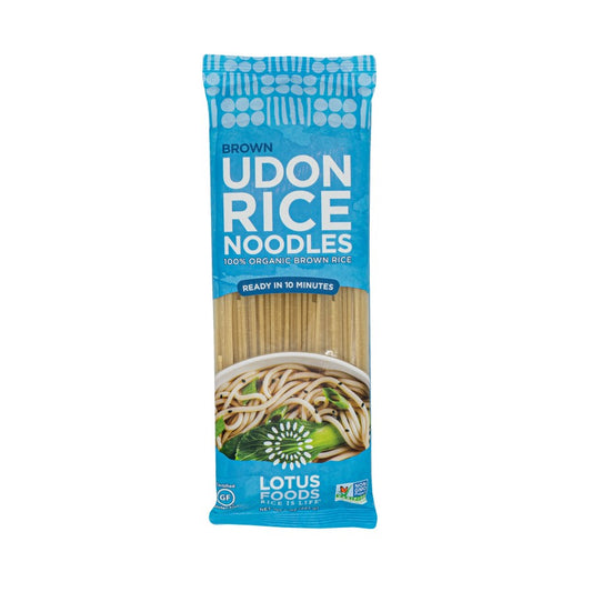 Lotus Foods Organic Brown Udon Rice Noodles 8oz