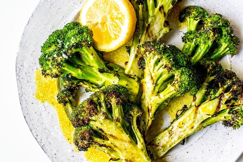 Grilled Broccoli With Avocado Oil And Lemon Recipe Primal Kitchen