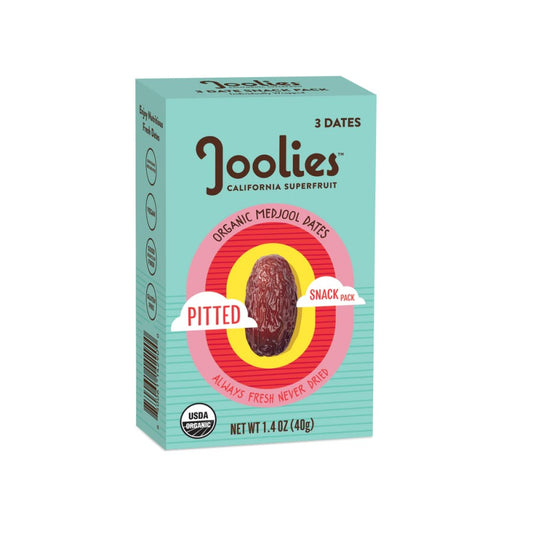Joolies Organic Medjool Dates Pitted Snack Pack 1.4oz