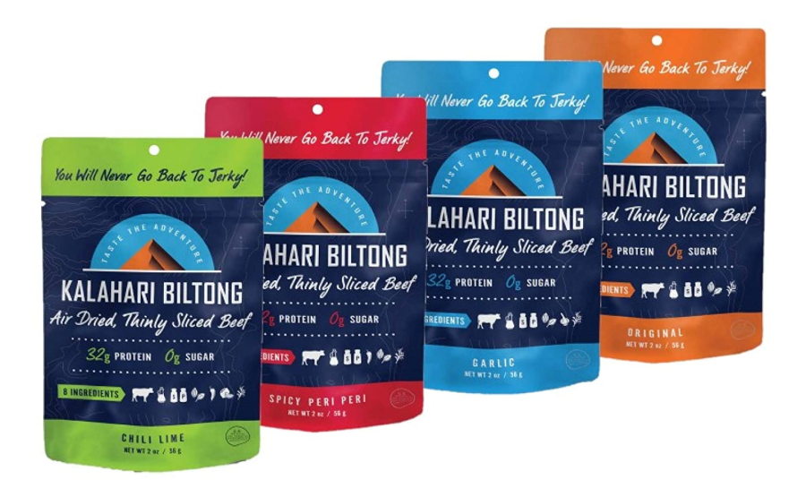 Never Go Back To Jerky With Healthy Kalahari Biltong Air Dried Thinly Sliced Beef 4 Flavors