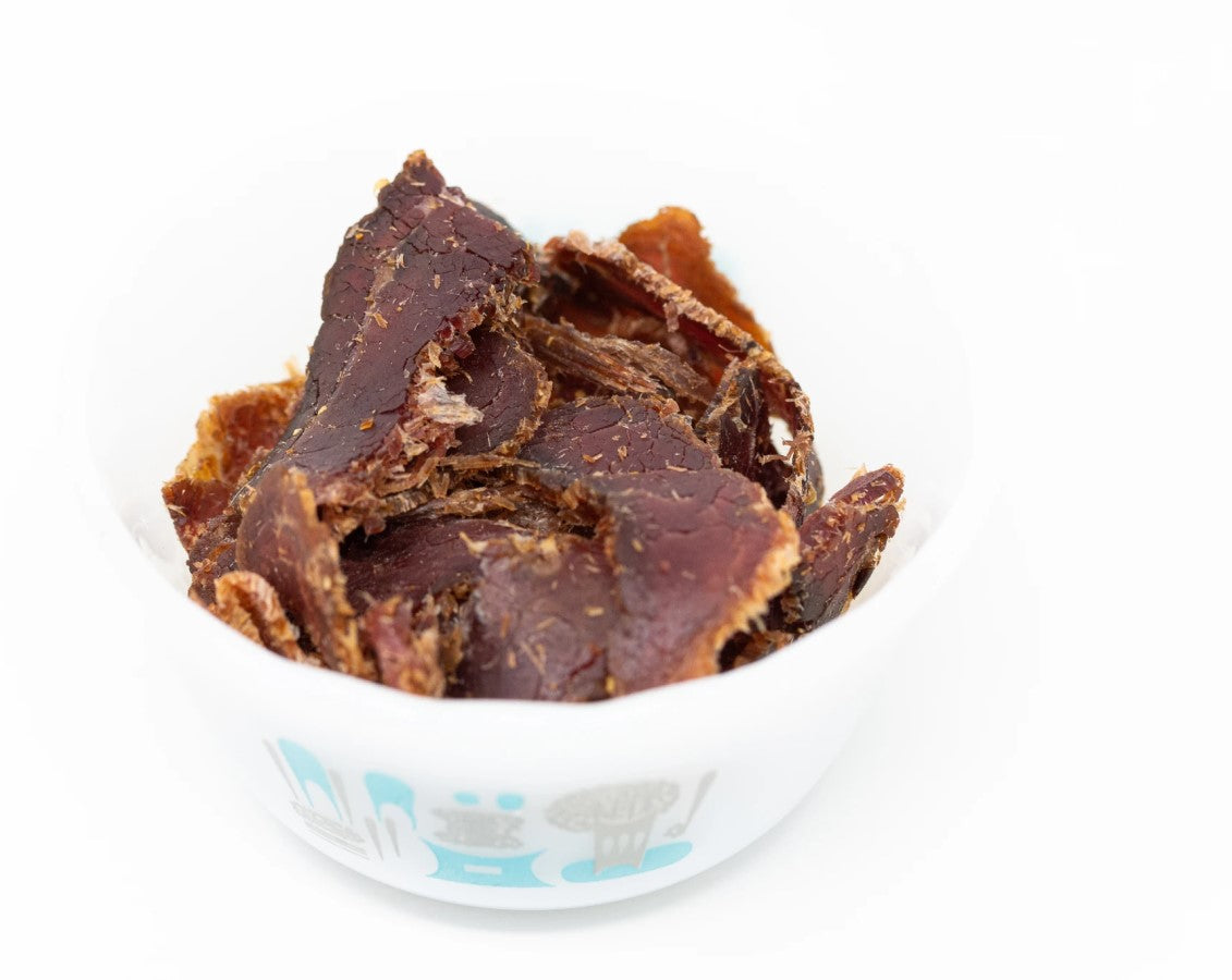 Kalahari Garlic Beef Biltong Jerky Meat