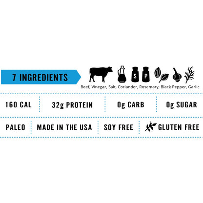 Seven Healthy Ingredients In Garlic Beef Kalahari Biltong