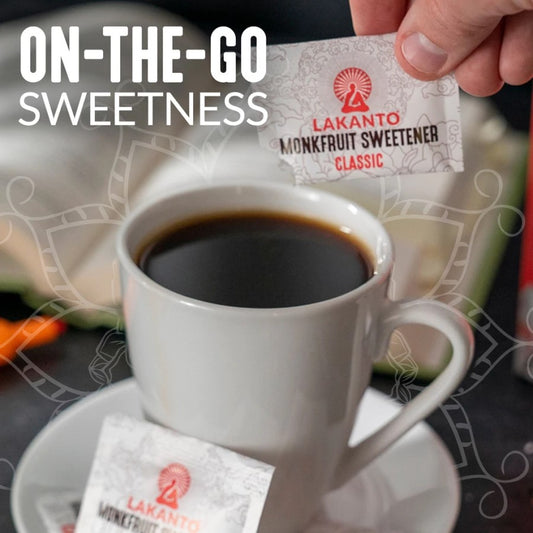 On The Go Sweetness Lakanto Monkfruit Sweetener Classic
