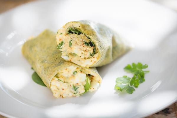 NUCO Moringa Coconut Wrap Classic Egg Salad Meal