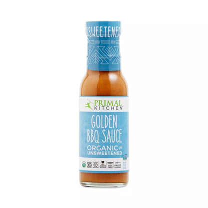 Primal Kitchen Golden BBQ Sauce Organic And Unsweetened 8.5oz