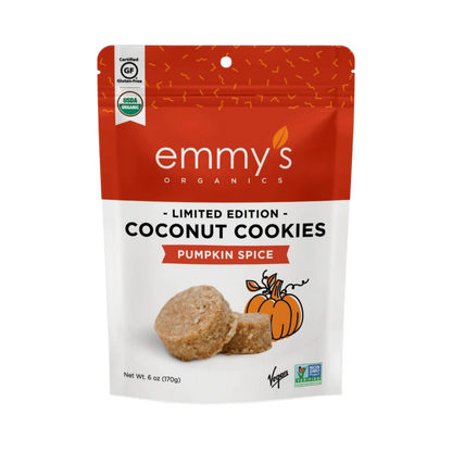Emmy's Organics Limited Edition Cookies Pumpkin Spice 6oz